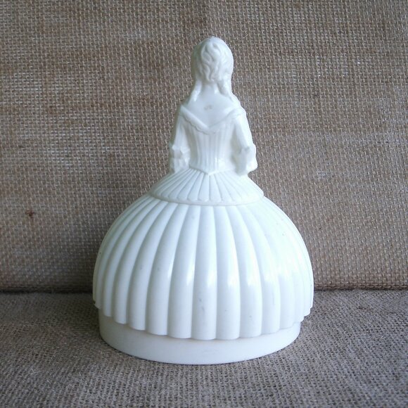 Vintage Southern Belle Plastic Sewing Caddy Figurine - Picture 5 of 16